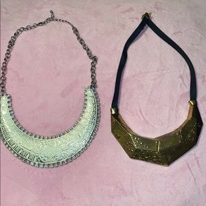Statement necklaces